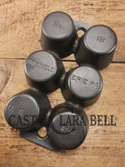 Beautiful 1920’s Griswold 6 Cup Muffin/Popover Pan 6141 Variation 4 Rarity 3. Restored Seasoned and Ready to Use!