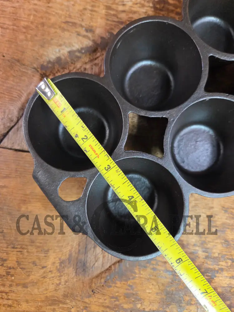 Beautiful 1920’s Griswold 6 Cup Muffin/Popover Pan 6141 Variation 5 Rarity 3. Amazing gift (Copy) Bakeware