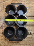 Beautiful 1920’s Griswold 6 Cup Muffin/Popover Pan 6141 Variation 5 Rarity 3. Amazing gift Bakeware