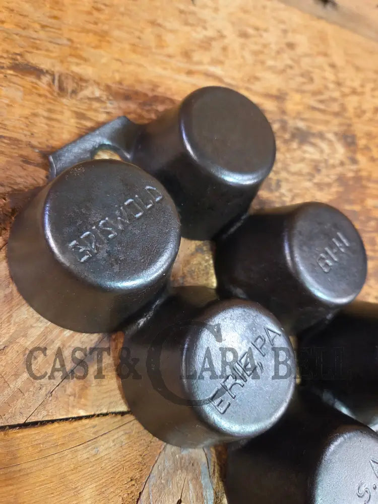 Beautiful 1920’s Griswold 6 Cup Muffin/Popover Pan 6141 Variation 5 Rarity 3. Amazing gift (Copy) Bakeware