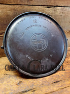 Beautiful!! 1920’S Griswold No. 12 Round Griddle With Bail And Block Logo 617. Perfect Pizza