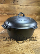 Beautiful 1920’s Griswold No. 9 Tite-Top Dutch Oven with Block Logo p/n 834 B Block Logo lid 2552 A. PERFECT for stews