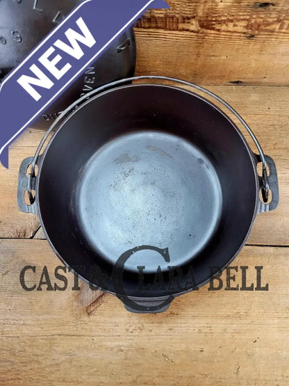 Beautiful 1920’S Griswold No. 9 Tite-Top Dutch Oven With Block Logo P/N 834 B Lid 2552 A.