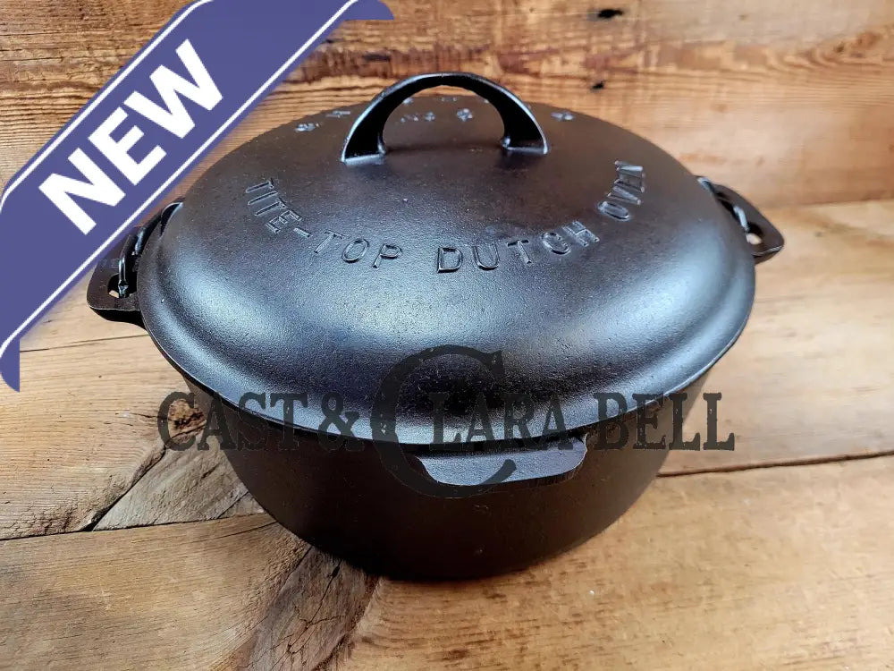 Beautiful 1920’S Griswold No. 9 Tite-Top Dutch Oven With Block Logo P/N 834 B Lid 2552 A.