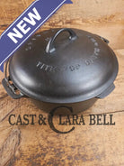 Beautiful 1920’s Griswold No. 9 Tite-Top Dutch Oven with Block Logo p/n 834 B Block Logo lid 2552. PERFECT for stews