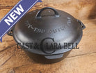 Beautiful 1920’s Griswold No. 9 Tite-Top Dutch Oven with Block Logo p/n 834 B Block Logo lid 2552. PERFECT for stews