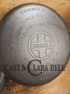 Beautiful 1920’s Griswold No. 9 Tite-Top Dutch Oven with Block Logo p/n 834 C Block Logo lid 2552. PERFECT for stews