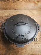 Beautiful 1920’s Griswold No. 9 Tite-Top Dutch Oven with Block Logo p/n 834 Slant Logo lid 2552. PERFECT for stews