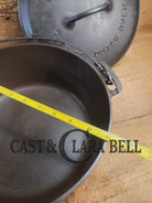 Beautiful 1920’s Griswold No. 9 Tite-Top Dutch Oven with Slant Logo p/n 834 H Block Logo lid 2552. PERFECT for stews