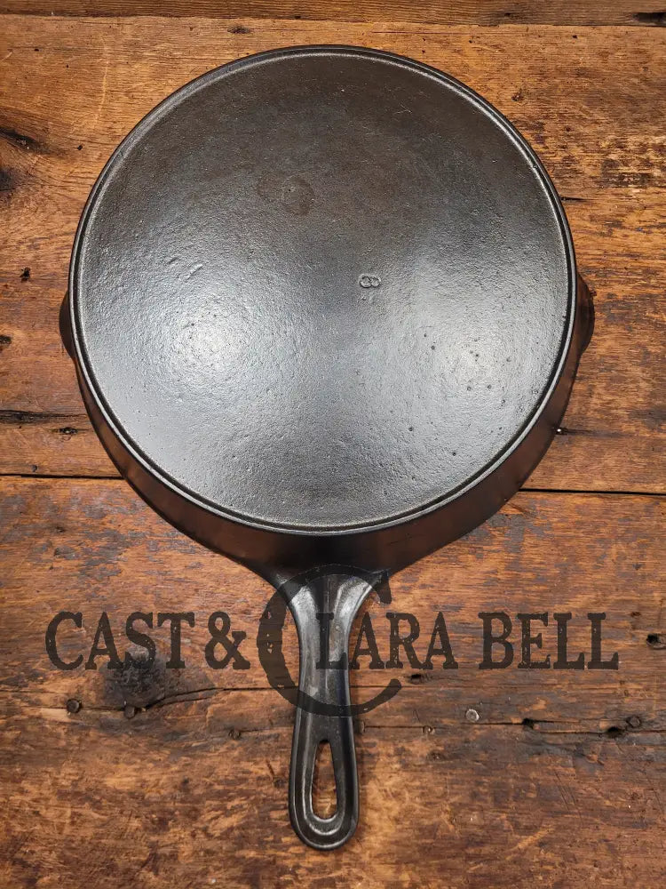 Beautiful 1920S Vollrath #8 Cast Iron Skillet With Heat Ring