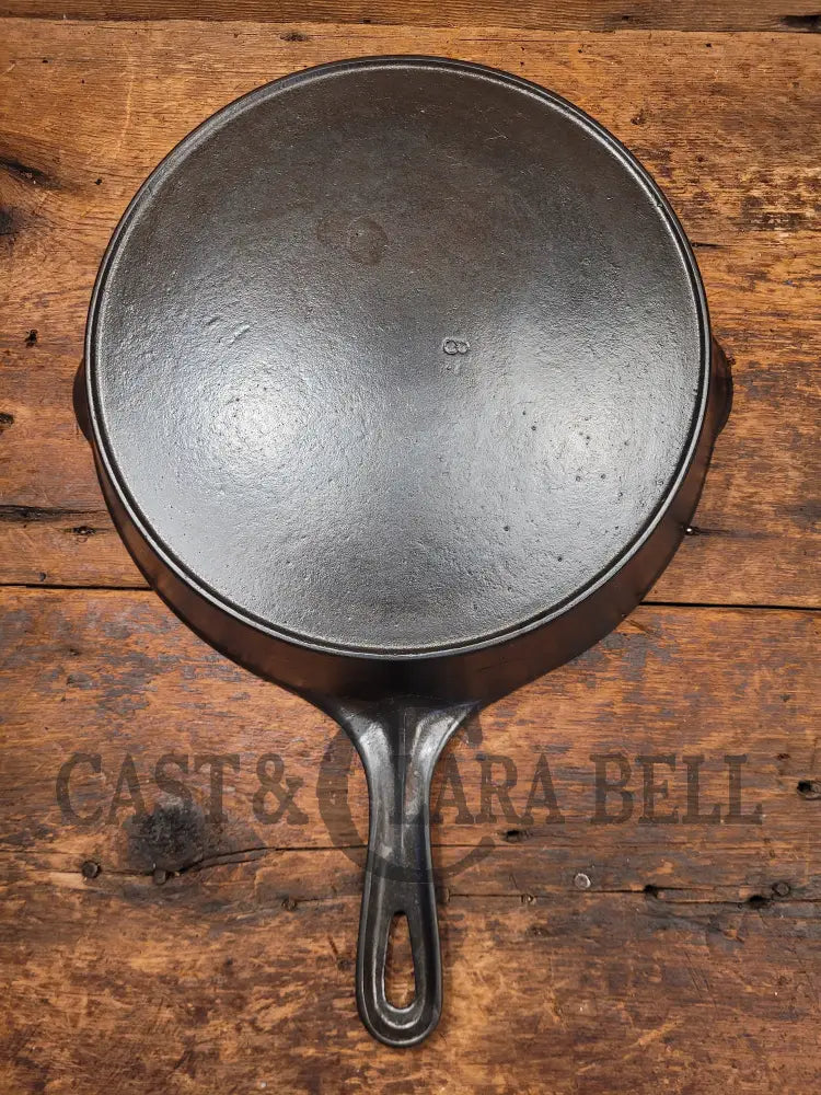Beautiful 1920S Vollrath #8 Cast Iron Skillet With Heat Ring