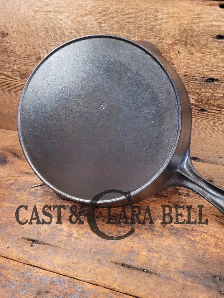 Beautiful 1920S Vollrath #8 Cast Iron Skillet With Heat Ring