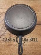 Beautiful!! 1930’s Lodge #8 Cast Iron Skillet with 3 Notch Heat Ring. Raised Blob makers mark Skillet