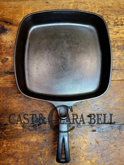 Beautiful 1930S Wagner Square Skillet P/N 1218.