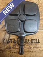 Beautiful 1940’s later series Wagner Square ’Benedict’ skillet. Perfect for cooking multiple sandwiches at once. A