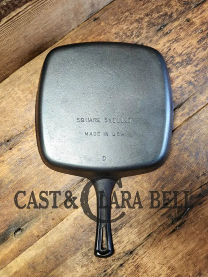 Beautiful 1940’S Later Series Wagner Square Skillet Fully Restored And Ready To Go. Perfect For