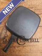 Beautiful 1940’s later series Wagner Square Skillet with Wagner Glass square lid. Perfect for breakfasts frying and