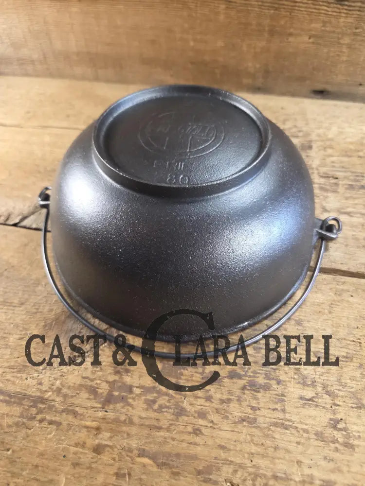 Beautiful #2 1910’s Slant Logo ERIE Griswold (#780) Scotch Bowl (aka candy kettle). Hard to find GORGEOUS collector’s