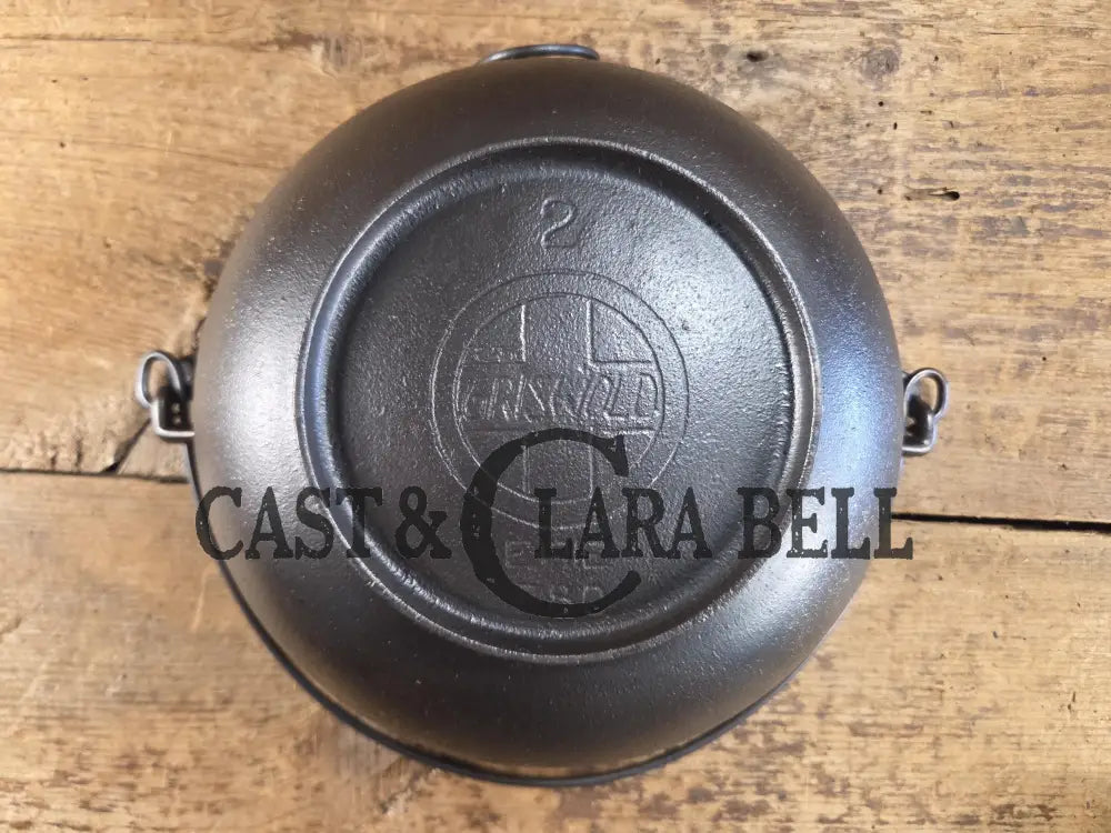 Beautiful #2 1910’s Slant Logo ERIE Griswold (#780) Scotch Bowl (aka candy kettle). Hard to find GORGEOUS collector’s