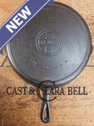 Beautiful and huge! 1920’s Griswold #11 Skillet with Large Block Logo and Heat Ring EPA USA p/n 717 A. Restored and