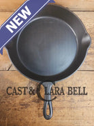 Beautiful and huge! 1920’s Griswold #11 Skillet with Large Block Logo and Heat Ring EPA USA p/n 717 A. Restored and