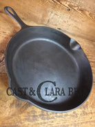 Beautiful and huge! 1920’s Griswold #11 Skillet with Large Block Logo and Heat Ring EPA USA p/n 717. Restored and Ready