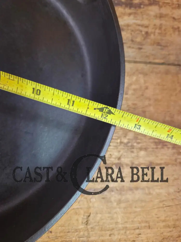 Beautiful and huge! 1920’s Griswold #11 Skillet with Large Block Logo and Heat Ring EPA USA p/n 717. Restored and Ready