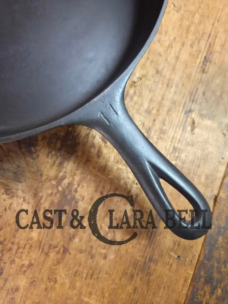 Beautiful and huge! 1920’s Griswold #11 Skillet with Large Block Logo and Heat Ring EPA USA p/n 717. Restored and Ready