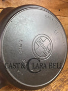 Beautiful and huge! 1920’s Griswold #11 Skillet with Large Block Logo and Heat Ring EPA USA p/n 717. Restored and Ready