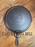 Beautiful and huge! 1920’s Griswold #11 Skillet with Large Block Logo and Heat Ring EPA USA p/n 717. Restored and Ready