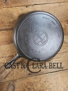 Beautiful and huge! 1920’s Griswold #11 Skillet with Large Block Logo and Heat Ring EPA USA p/n 717. Restored and Ready