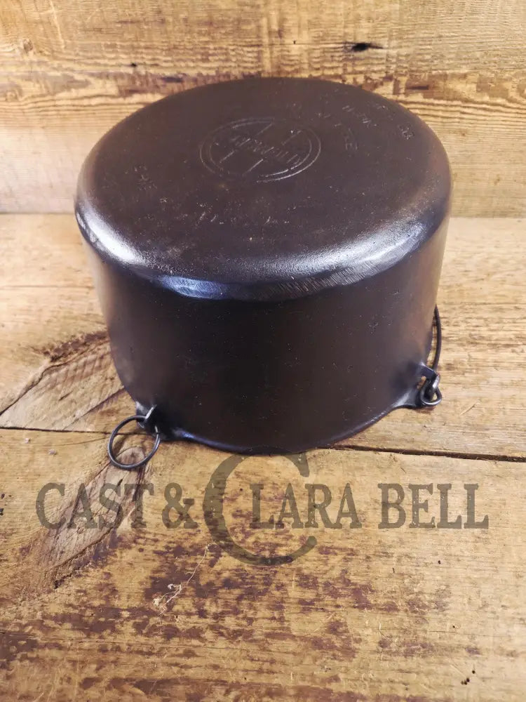Beautiful and tough to find #8 1930’s Block Logo Griswold (#938) Maslin Kettle! Gorgeous collector and canner piece!