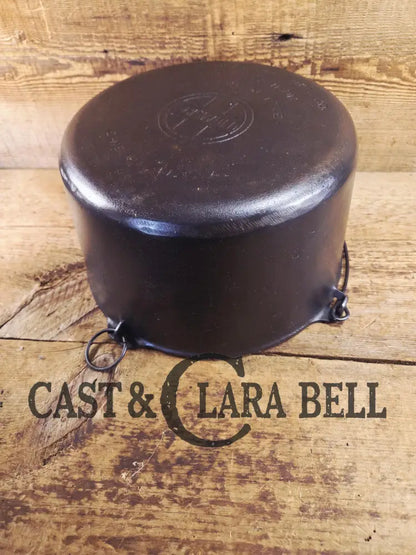 Beautiful and tough to find #8 1930’s Block Logo Griswold (#938) Maslin Kettle! Gorgeous collector and canner piece!