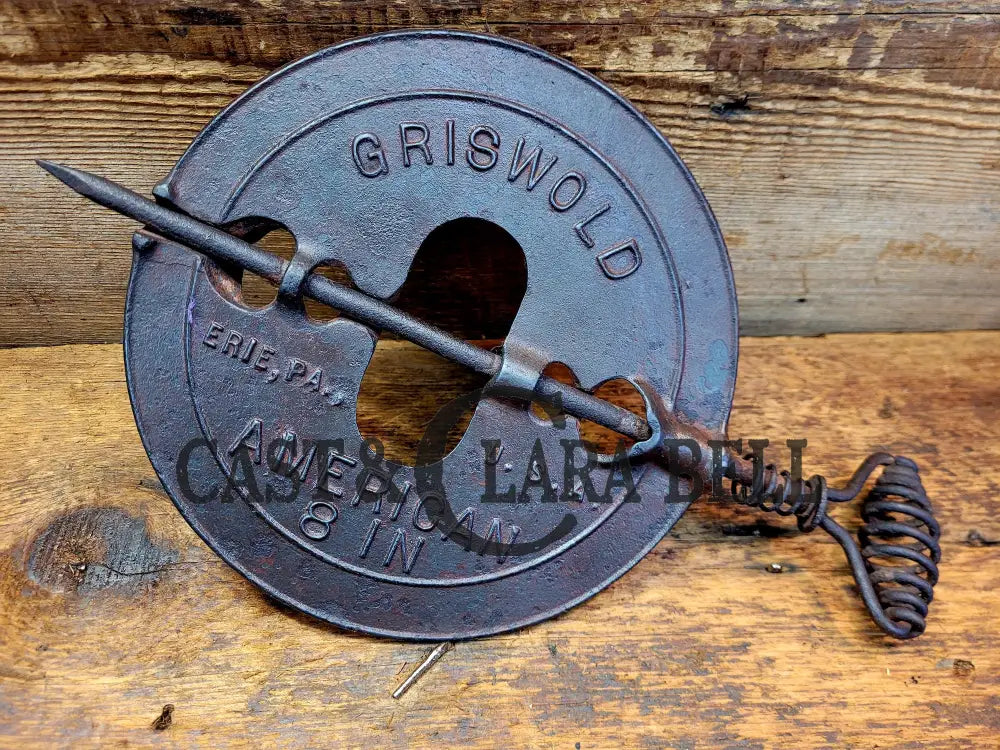 Beautiful Display Piece For Your Kitchen! 1900’S Griswold Damper From Wood Stove. Skillet