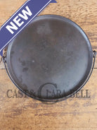 Beautiful!! Early 1900’s ’Erie’ No. 12 Round Griddle Bailed 741. Perfect Pizza Griddle - Griddle