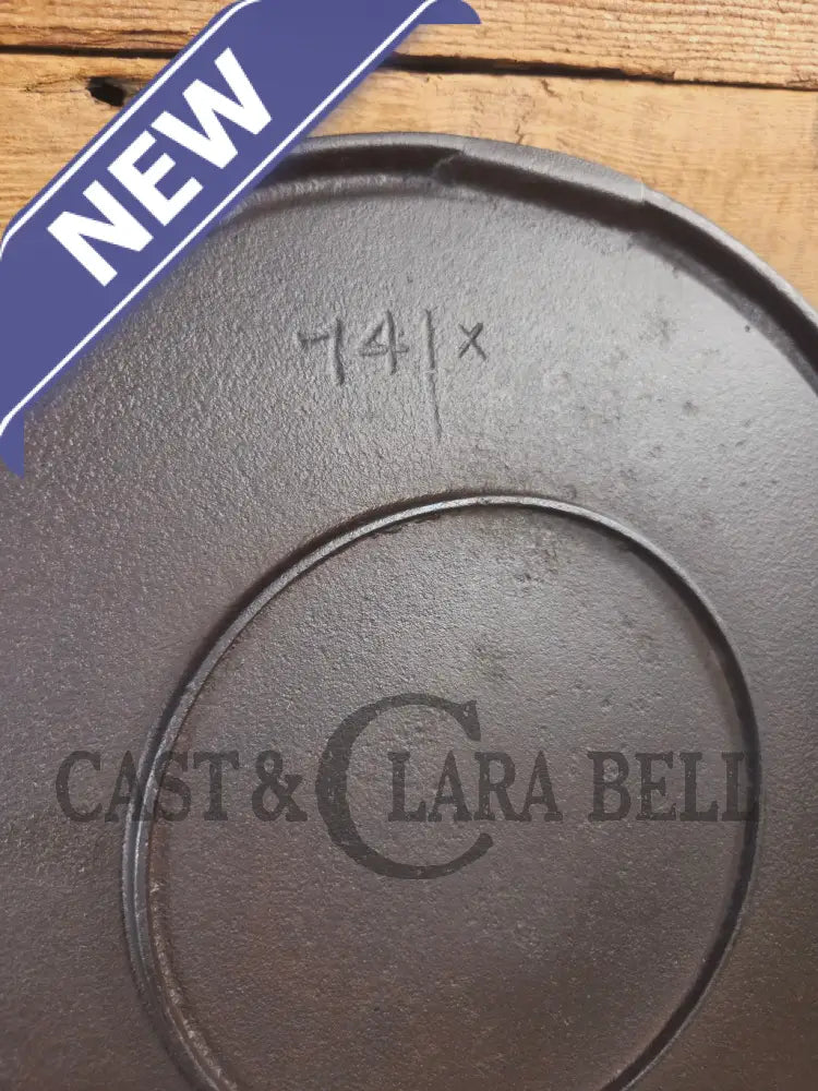 Beautiful!! Early 1900’s ’Erie’ No. 12 Round Griddle Bailed 741. Perfect Pizza Griddle - Griddle