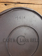 Beautiful!! Early 1900’s ’Erie’ No. 12 Round Griddle Bailed 741. Perfect Pizza Griddle - Griddle