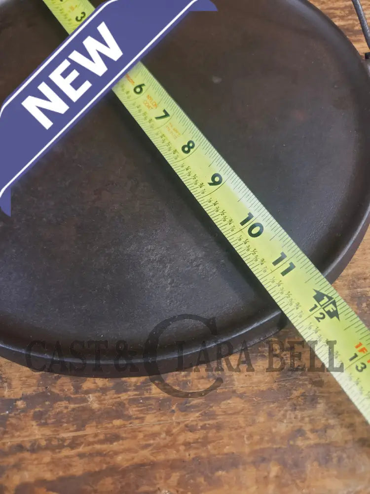 Beautiful!! Early 1900’s ’Erie’ No. 12 Round Griddle Bailed 741. Perfect Pizza Griddle - Griddle