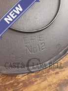 Beautiful!! Early 1900’s ’Erie’ No. 12 Round Griddle Bailed 741. Perfect Pizza Griddle - Griddle
