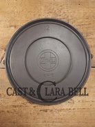 Beautiful!! Early 1920’s Griswold Slant Logo ’Erie’ No. 12 Round Griddle Bailed 741. Ghostmark Slant logo as well!