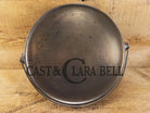 Beautiful!! Early 1920’s Griswold Slant Logo ’Erie’ No. 12 Round Griddle Bailed 741. Ghostmark Slant logo as well!