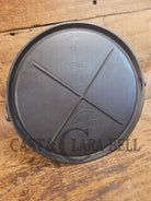 Beautiful!! Early 1920’s Griswold Slant Logo ’Erie’ No. 12 Round Griddle Bailed 741. Perfect Pizza Griddle - Griddle