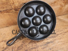Beautiful early Griswold No. 32 Cast Iron Aebleskiver 962. Awesome poached eggs! Skillet