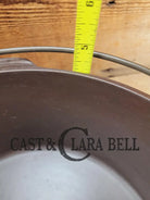 Beautiful & elegant! 1930’s Wagner Ware #8 Drip Drop Roaster #1268 A w/ Sawtooth Lid p/n 1268 A. Raised Letter lid.