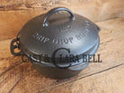 Beautiful elegant and tough to find! 1920’s Wagner Ware #7 Round Roaster with #1267 w/ fully marked Sawtooth Lid