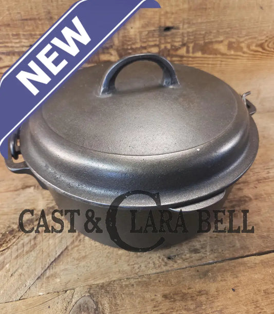 Beautiful fully restored 1950’s area vintage Wagner #8 Dutch Oven with Lid.. Daily workhorse perfect for soups breads