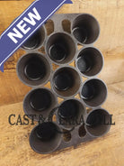 Beautiful gift idea for bakers and a tough one to find! Favorite Piqua No. 10 Popover Pan 11 cup. Fully restored and