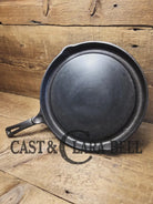 Beautiful gift! Square handled 1950’s Wagner Ware Fat Free Fryer skillet griddle w rim drain 1102. Perfect for pancakes