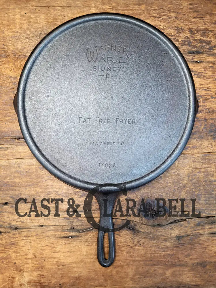 Beautiful Gift! Wagner Ware Fat Free Fryer Skillet Griddle With Rim Drain 1102. Perfect For