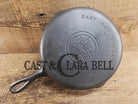 Beautiful! Griswold #7 Skillet with Large Block Logo and Smooth Bottom 701 D. Restored and Ready to Use! SC24